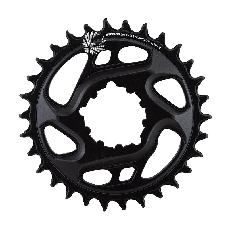X-Sync 2 Eagle Cold Forged Direct Mount Chainring 30T 6mm Offset - Bicycle Warehouse