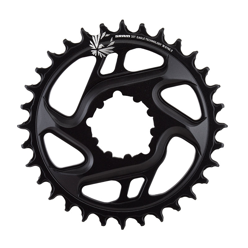 X-Sync 2 Eagle Cold Forged Direct Mount Chainring 32T 6mm Offset - Bicycle Warehouse