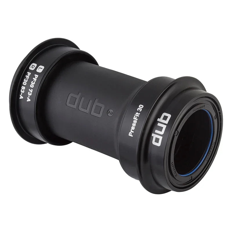 DUB PressFit30 Bottom Bracket - PF30A 73mm Road Black - Bicycle Warehouse