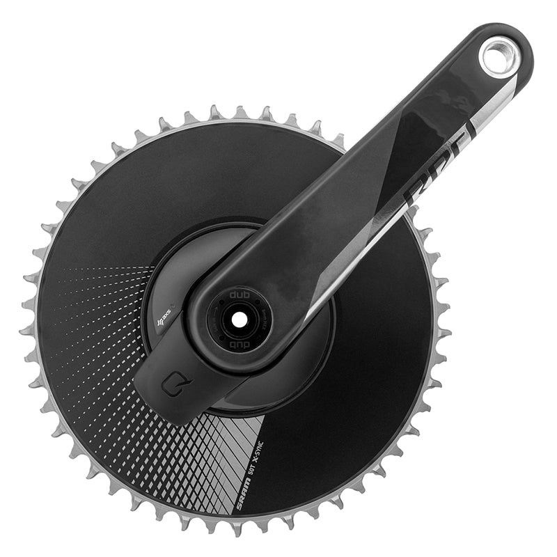 Sram Red AXS Power Meter 1x Aero DUB 172.5x50 Aero DUB crankset black - Bicycle Warehouse