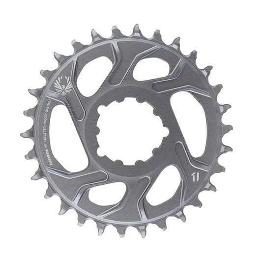 X-Sync 2 Eagle Direct Mount Chainring - 30 Tooth 3mm Boost Offset 12-Speed Polar Grey - Bicycle Warehouse