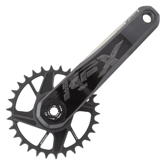 Full speed ahead KFX DM Modular Crank 175x30 392EVO crankset black - Bicycle Warehouse