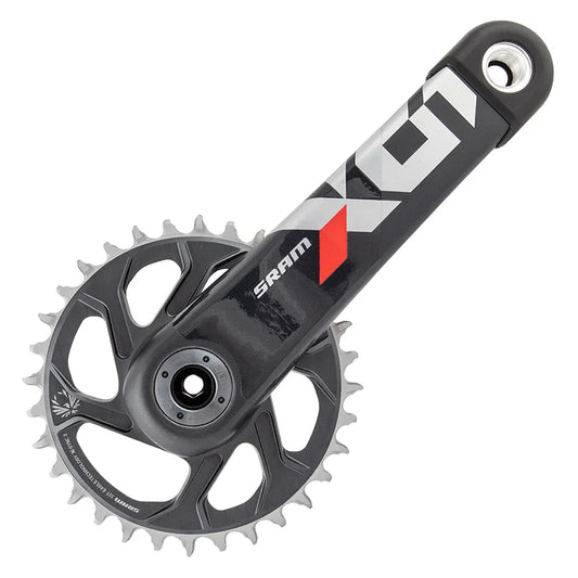 X01 Eagle DUB C3 Crankset Speed: 11/12 Spindle: 28.99mm BCD: Direct Mount 32 DUB 170mm Red MTB - Bicycle Warehouse