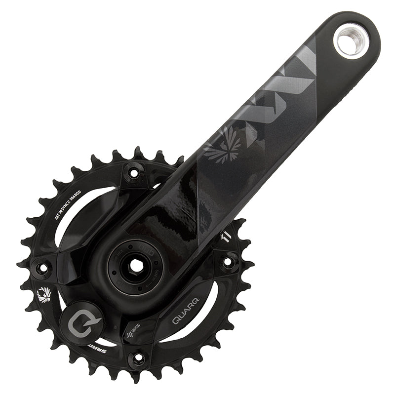 XX1 Eagle DUB Power Meter Power Meter Crankset Speed: 11/12 Spindle: 28.99mm BCD: 104 32 DUB 170mm Black Boost - Bicycle Warehouse