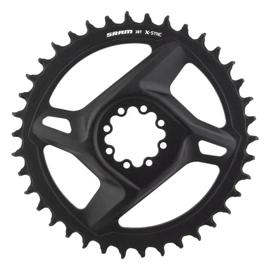 X-Sync Road Direct Mount Chainring Rival - 38t 12-Speed 8-Bolt Direct Mount BLK - Bicycle Warehouse