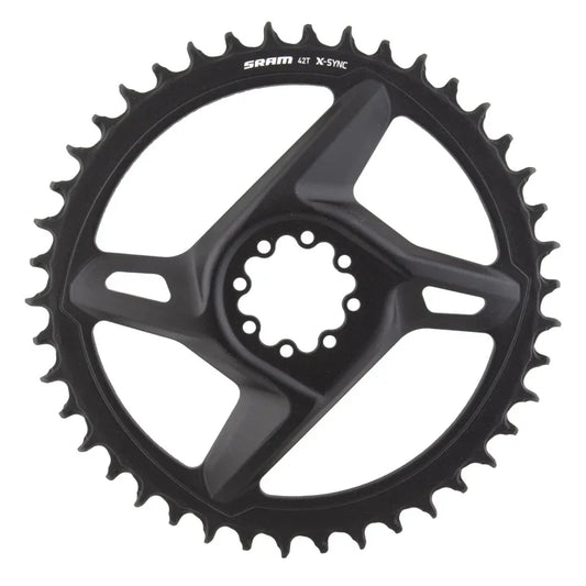 X-Sync Road Direct Mount Chainring Rival - 42t 12-Speed 8-Bolt Direct Mount BLK - Bicycle Warehouse