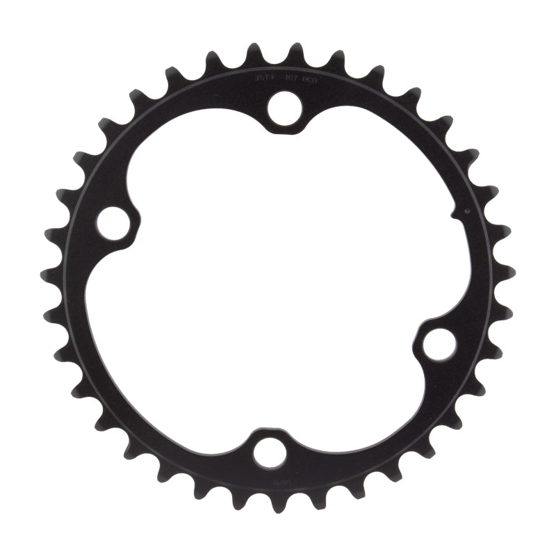 Rival 2x12-Speed Inner Chainring - 35t 107 BCD BLK For use 48t Outer - Bicycle Warehouse