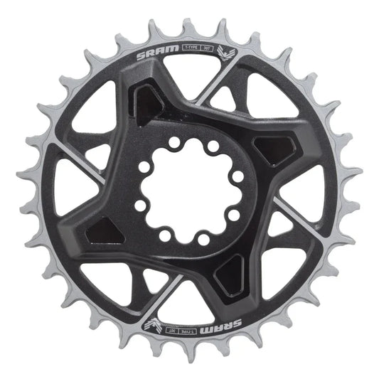 X0 Eagle T-Type Direct Mount Chainring - 30t 12-Speed 8-Bolt Direct Mount 3mm Offset Aluminum BLK D1 - Bicycle Warehouse
