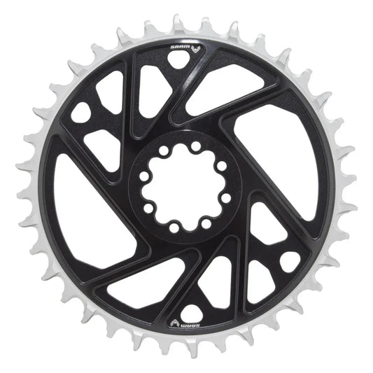 XX Eagle T-Type Direct Mount Chainring - 36t 12-Speed 8-Bolt Direct Mount 3mm Offset Aluminum BLK D1 - Bicycle Warehouse