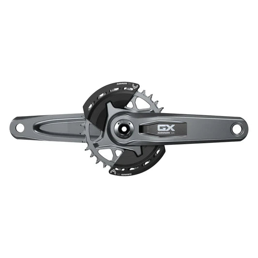 GX Eagle T-Type Wide Crankset - 175mm 12-Speed 32t Chainring Direct Mount 2-Guards DUB Spindle Interface Dark Polar - Bicycle Warehouse