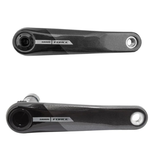 Force Crank Arm Assembly - 172.5mm 12-Speed 8-Bolt Direct Mount DUB Spindle Interface Iridescent Gray D2 - Bicycle Warehouse
