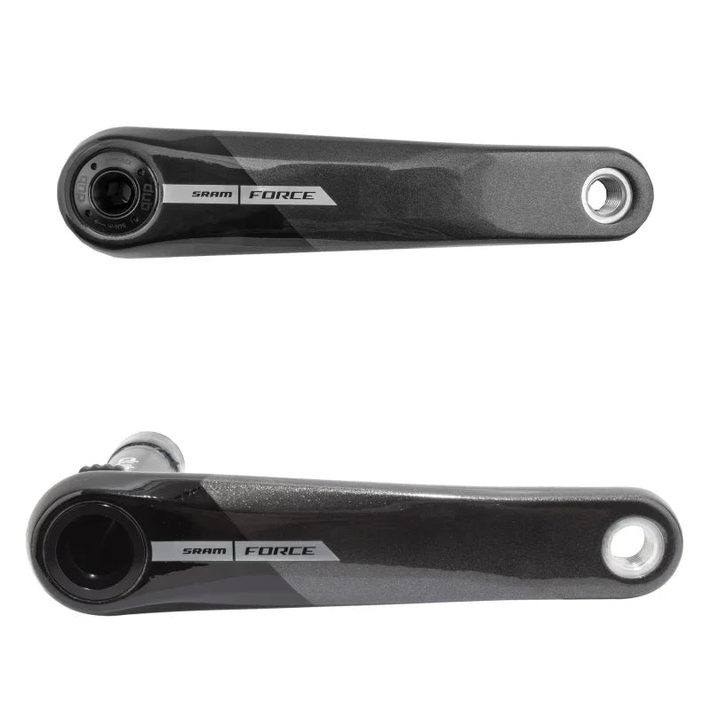 Force Wide Crank Arm Assembly - 172.5mm 12-Speed 8-Bolt Direct Mount DUB Spindle Interface Iridescent Gray D2 - Bicycle Warehouse