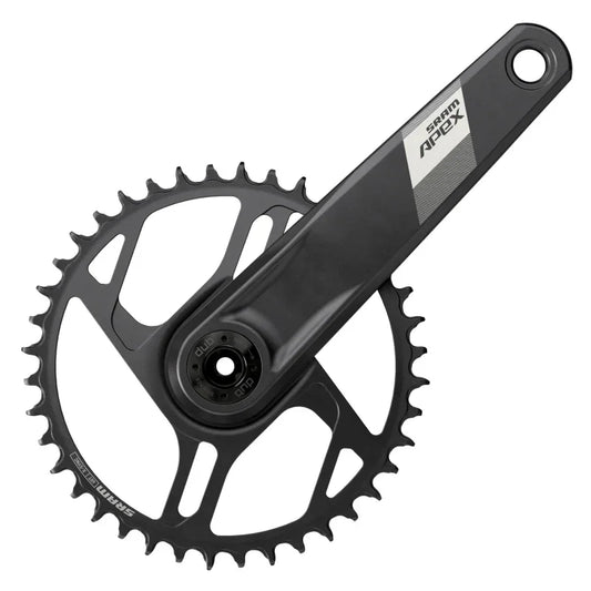 Apex 1 Wide Crankset - 170mm 12-Speed 40t Direct Mount DUB Spindle Interface BLK D1 - Bicycle Warehouse