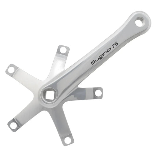 SG75 170mm SG75 Taper crankset silver - Bicycle Warehouse