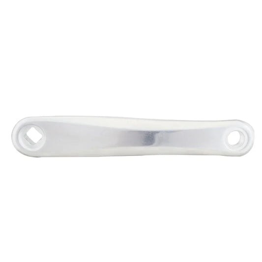 Alloy Low Profile Left Arm 175mm SQR JIS crankset silver - Bicycle Warehouse