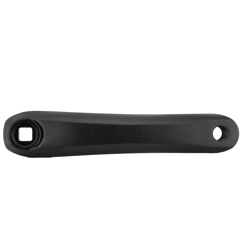 Alloy Low Profile Left Arm Horiz Square 175mm SQR JIS crankset black - Bicycle Warehouse