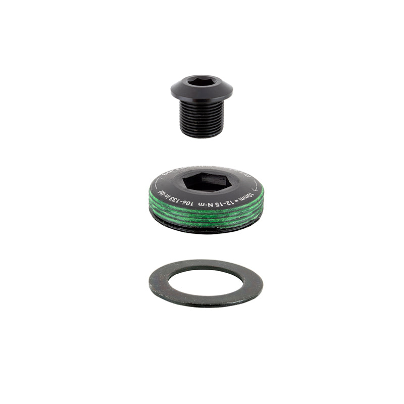 SRAM / Truvativ GXP M15 Crank Bolt and M26 Cap Black - Bicycle Warehouse