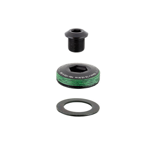 SRAM / Truvativ GXP M15 Crank Bolt and M26 Cap Black - Bicycle Warehouse