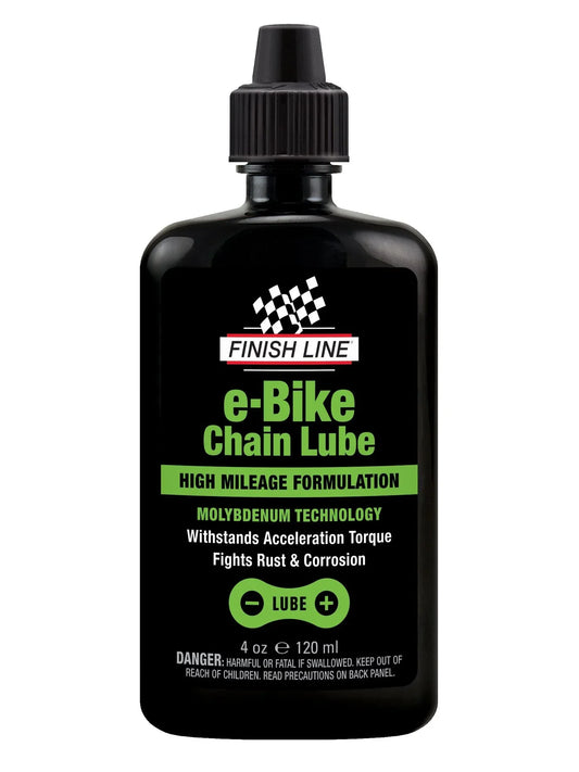 Finish Line Lubricant e-Bike Chain Lube Bottle 4oz - Bicycle Warehouse