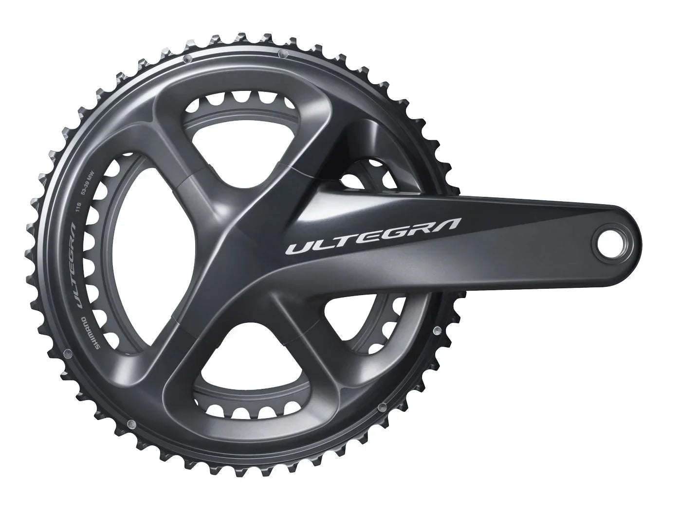 Shimano Crankset FC-R8000 Ultegra Double 46/36 175mm Grey - Bicycle Warehouse