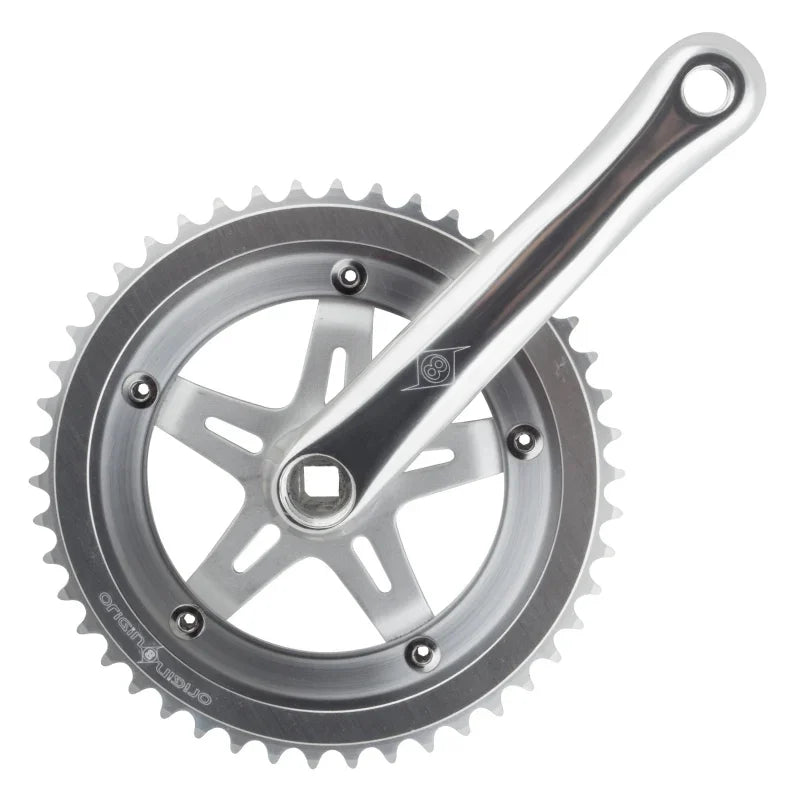 Classic Sport 3/32 170x46 113 SQR JIS crankset silver - Bicycle Warehouse