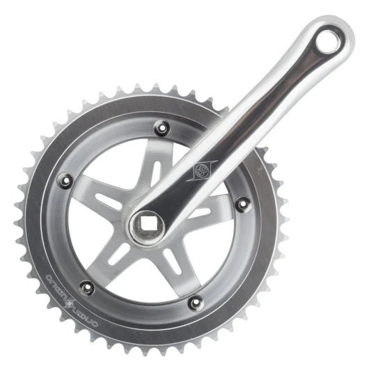 Classic Sport 3/32 170x46 113 SQR JIS crankset silver - Bicycle Warehouse