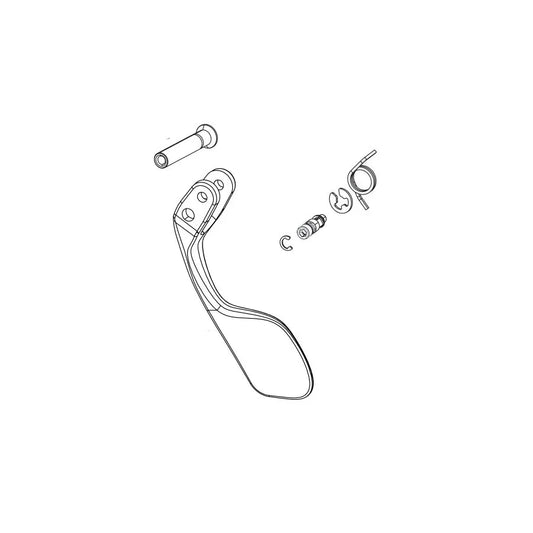 Red 22 HRD Shift Lever Assembly - Left B2 - Bicycle Warehouse