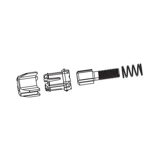 XX1 X01 Shifter Adjusting Barrel Assembly Silver Fits Eagle Earlier Versions Each - Bicycle Warehouse