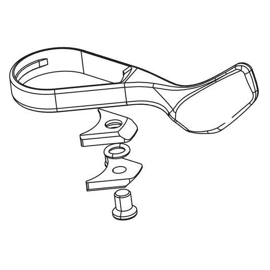 XX1 Eagle Trigger Pull (Thumb) Lever Kit Right - Bicycle Warehouse