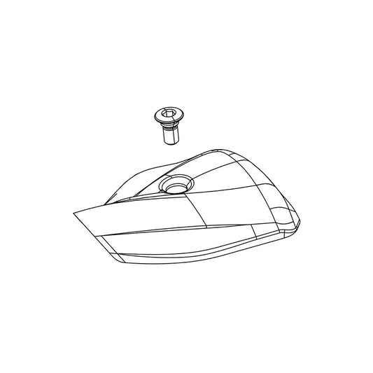 X01 Eagle Shift Lever Trigger Cover Kit Neutral. Gray - Bicycle Warehouse