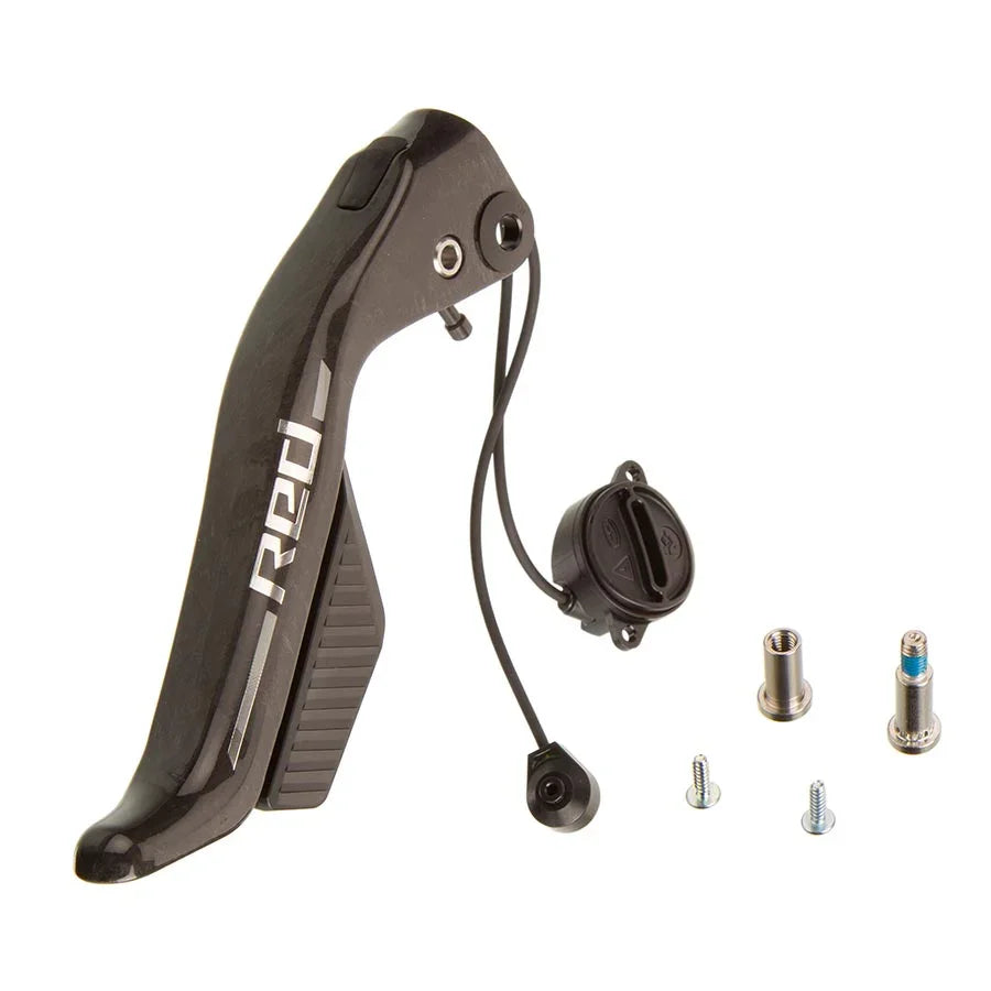 RED eTap AXS Replacement Brake Lever Blade/Shift Paddle Assembly - Left Includes Pod E1 - Bicycle Warehouse