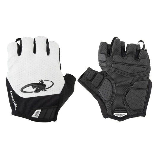 Aramus Cadence Gloves - Diamond White Short Finger Medium - Bicycle Warehouse