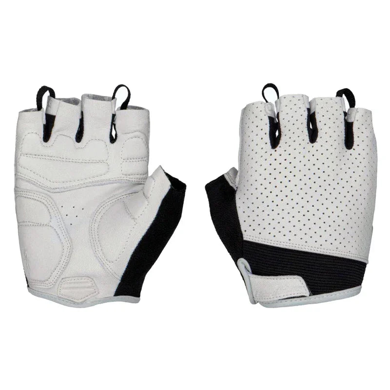 Aramus Classic Gloves - Diamond White Short Finger Small - Bicycle Warehouse