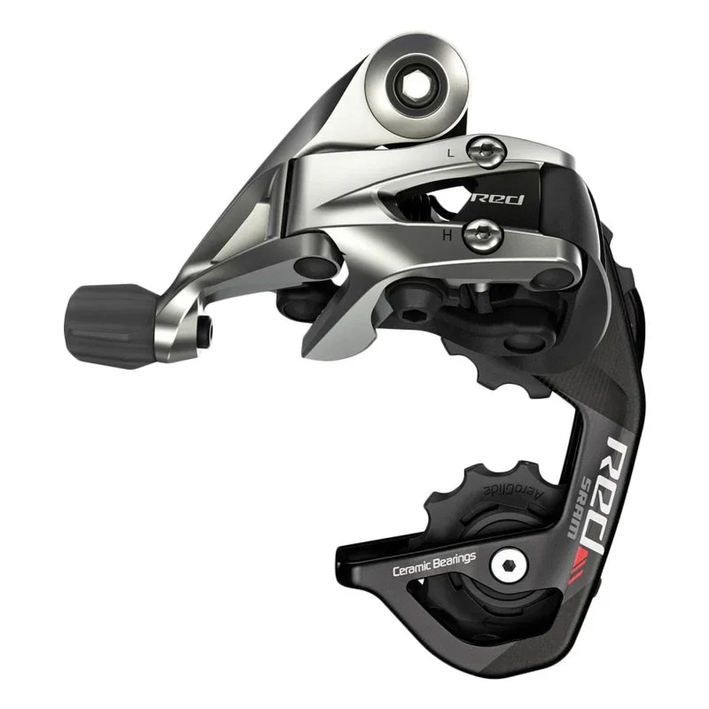 Red Rear Derailleur - 11 Speed Short Cage Black - Bicycle Warehouse