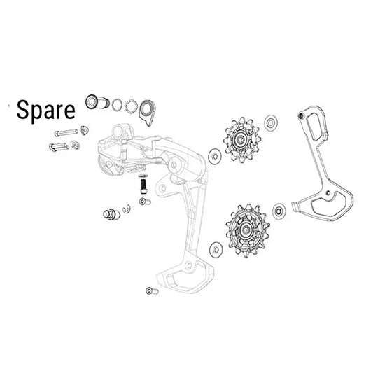 Pulley Kit for Apex XPLR AXS Kit - Bicycle Warehouse