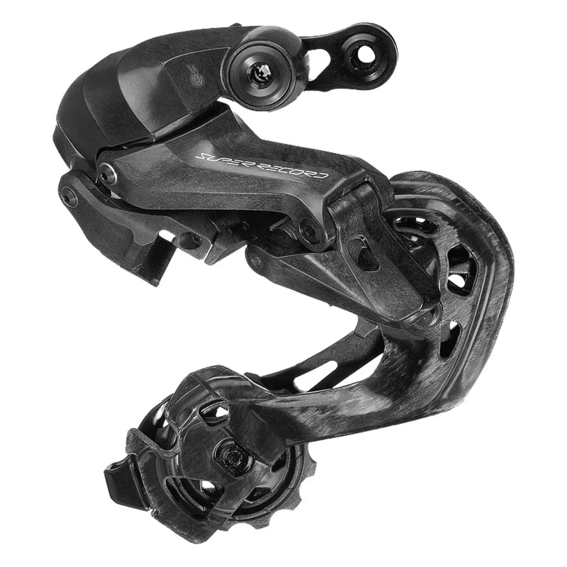 Super Record Wireless Rear Derailleur - 12-Speed Medium Cage Carbon - Bicycle Warehouse