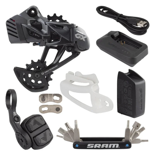 GX Eagle AXS Upgrade Kit - Compatible any Eagle Ecosystem Cassettes Crank Arms BLK A1 - Bicycle Warehouse