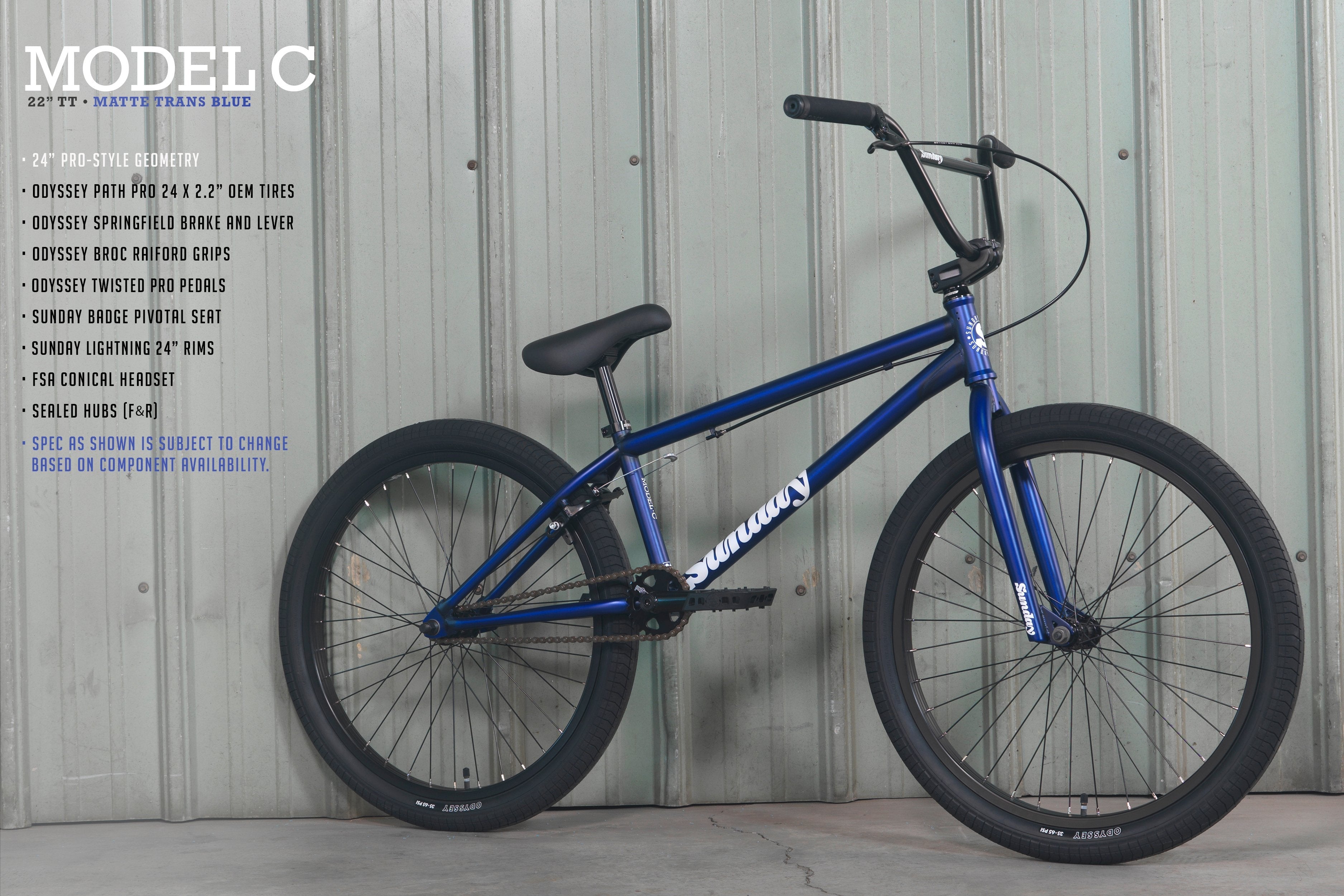 Sunday Model C 24 BMX Bike Bicycle Warehouse