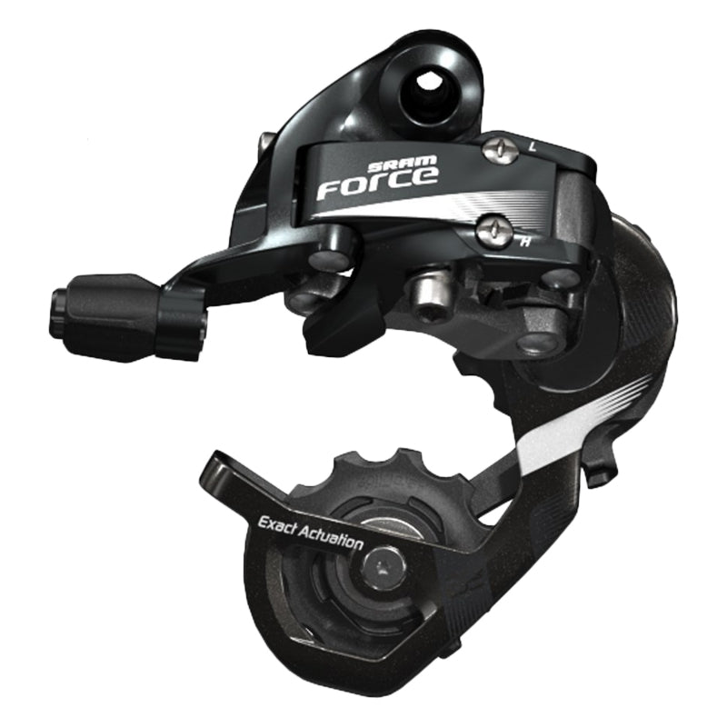 Force 22 Rear Derailleur - 11 Speed Short Cage Gray - Bicycle Warehouse