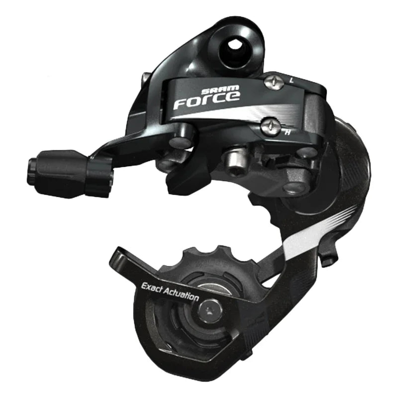 Force 22 Rear Derailleur - 11 Speed Short Cage Gray - Bicycle Warehouse