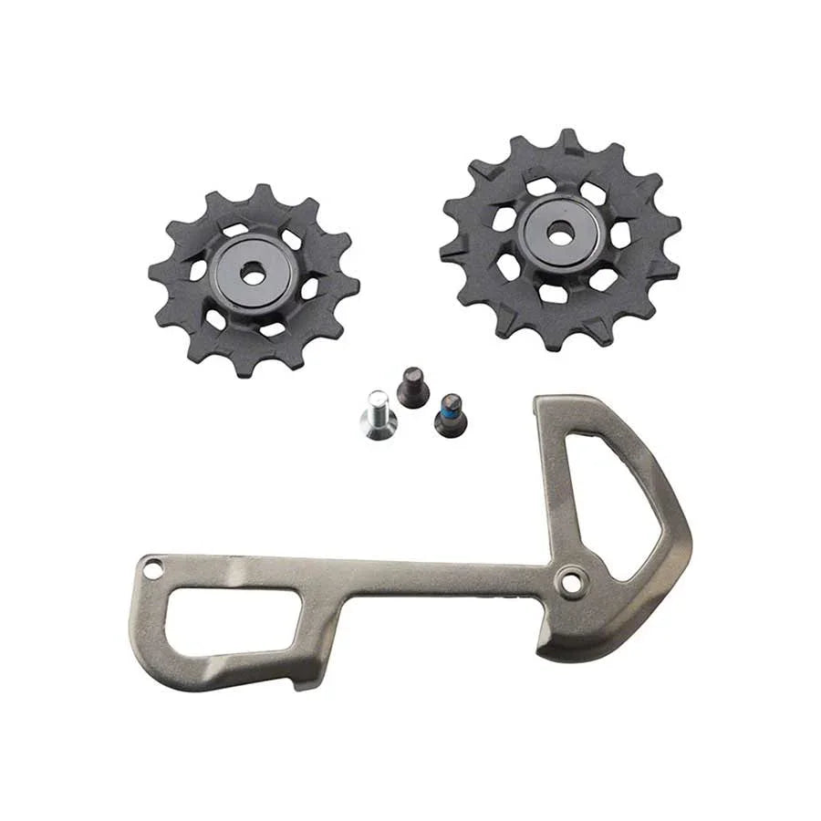 X01 Eagle Pulleys and Gray Inner Cage - Bicycle Warehouse