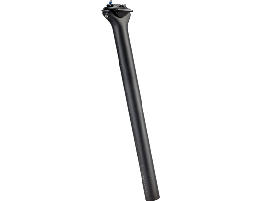 Specialized roval control sl carbon post seatpost matte carbon / gloss black 30.9 x 415mm x 1mm offset - Bicycle Warehouse