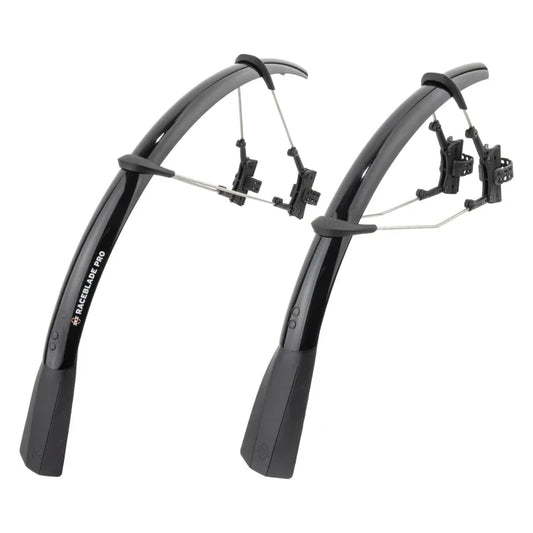 Raceblade Pro Fender Set 700 x 18-25: Black - Bicycle Warehouse