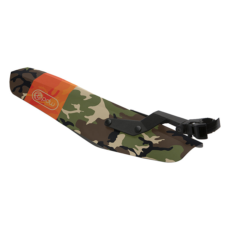 Portland design works Mud Shovel 6.5 Rear Fender Rear Fat Bike 6`x22.5` Polymer Camo Mud Shovel 6.5 Rear 5.0` - Bicycle Warehouse