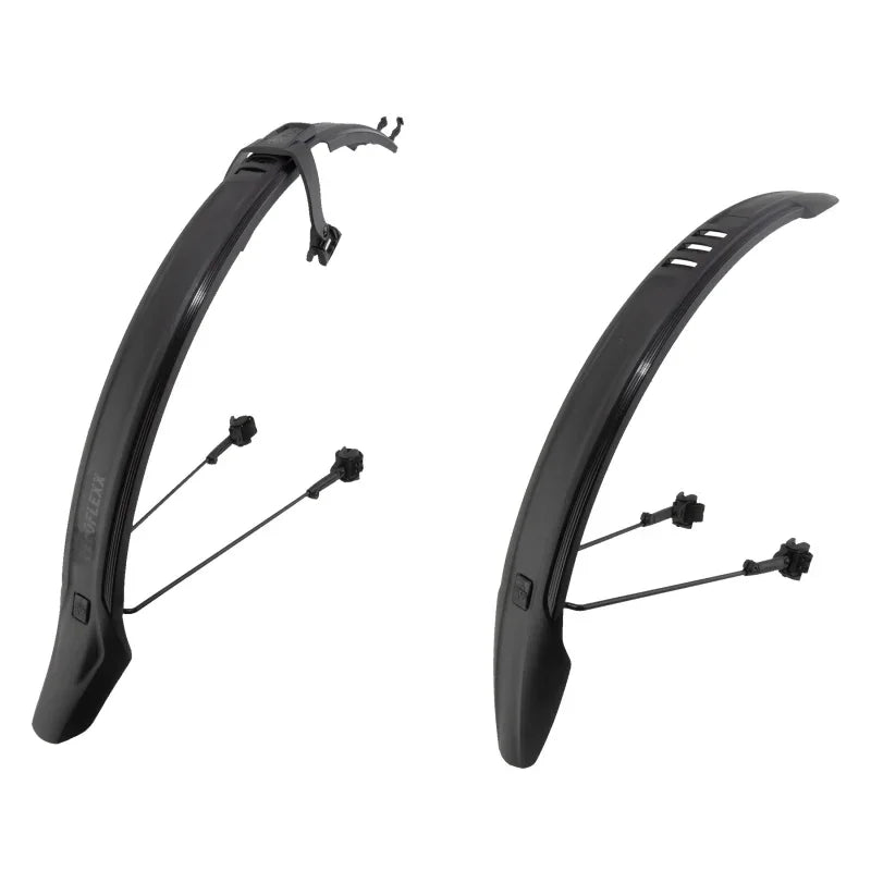 SKS Veloflexx 55 Clip-On Fender Set - 700/26x52 Black - Bicycle Warehouse