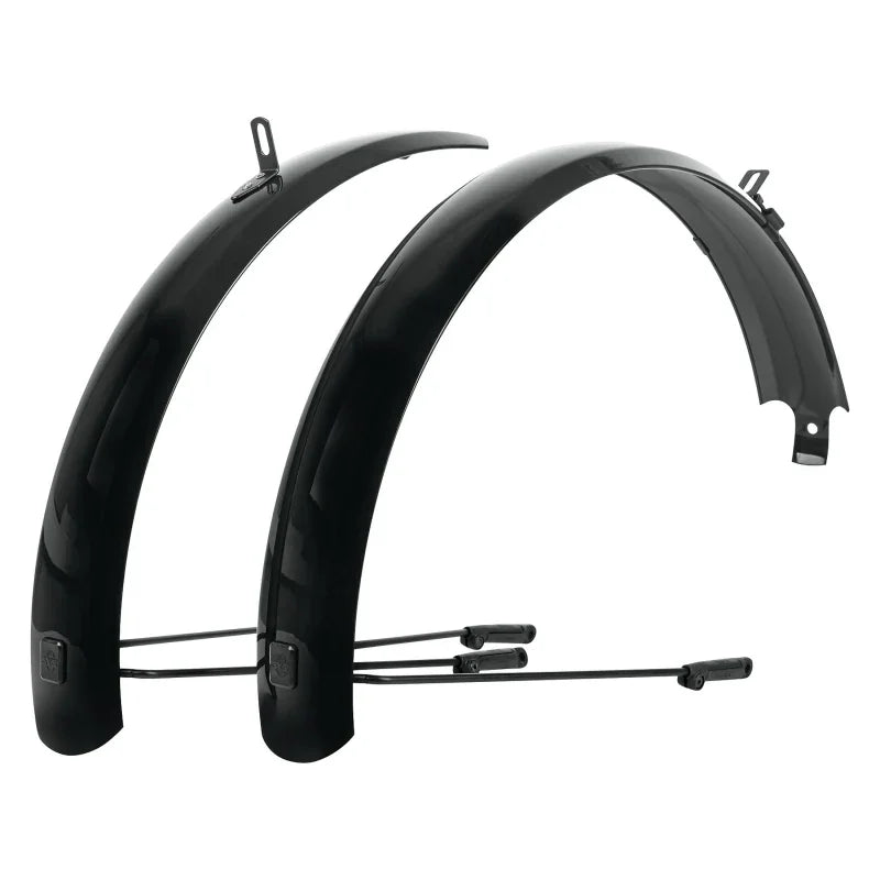 Germany 20" Bluemels Fender 20 53mm Black Set - Bicycle Warehouse