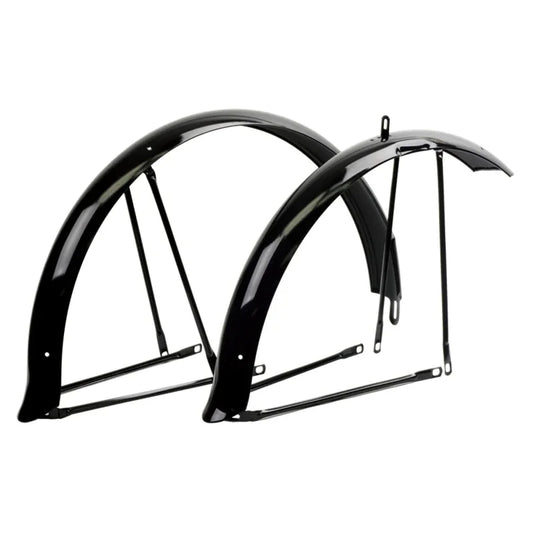 Cruiser Full Pair Cruiser 26` x 75mm Black 64mm / 2.50` - Bicycle Warehouse