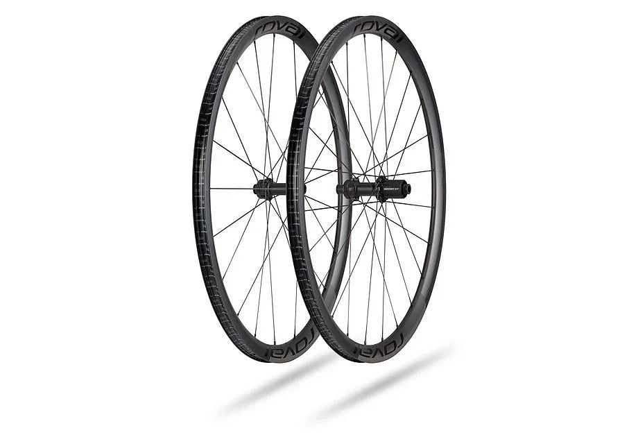 Specialized alpinist clx ii wheel satin carbon/gloss black 700c front - Bicycle Warehouse