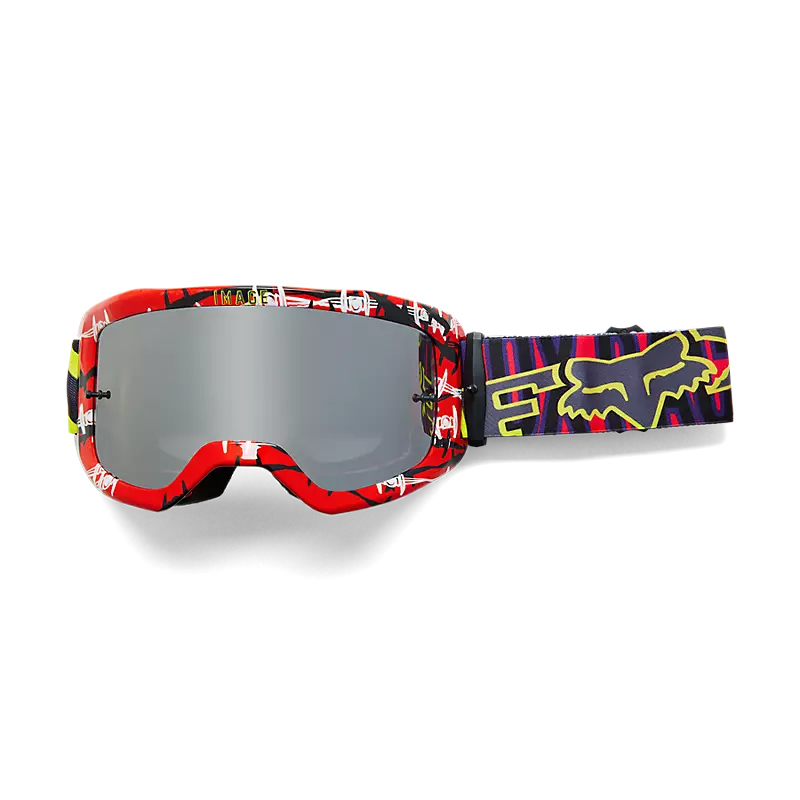 Fox Main Barbed Wire Special Edition Mirrored MTB Goggles - Eyewear - Bicycle Warehouse