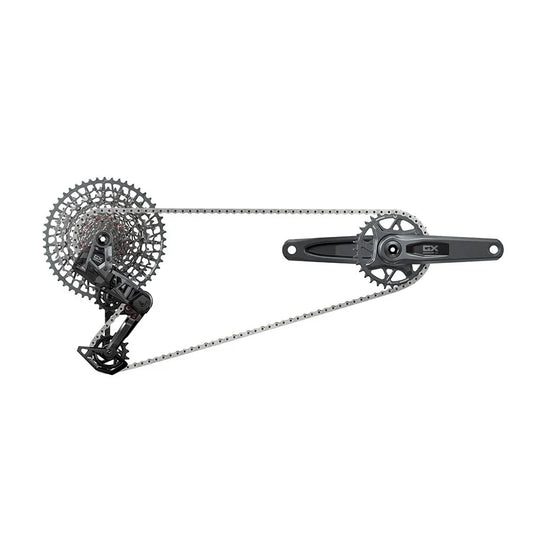 GX T-Type Eagle Transmission Groupset - 165mm Crank 32t Chainring AXS POD Controller 10-52t Cassette Rear Derailleur Chain - Bicycle Warehouse